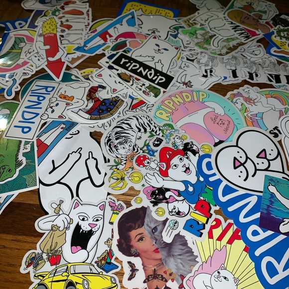 15 Pc. RipnDip Stickers - Picture 1 of 4